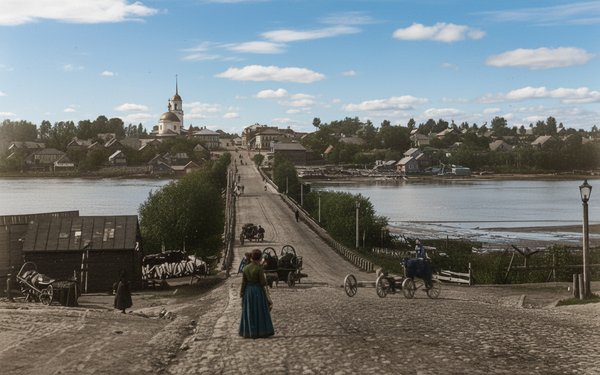 Бежецк в прошлом.