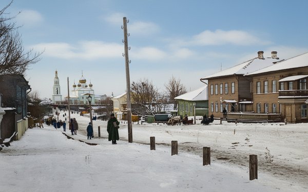 Бежецк в прошлом.