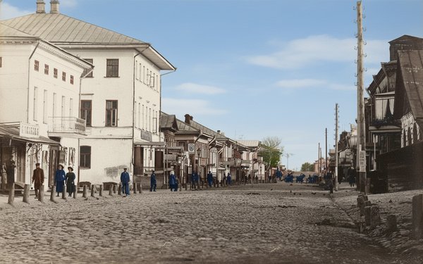 Бежецк в прошлом.