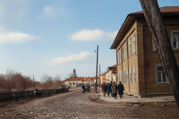 Бежецк в прошлом.