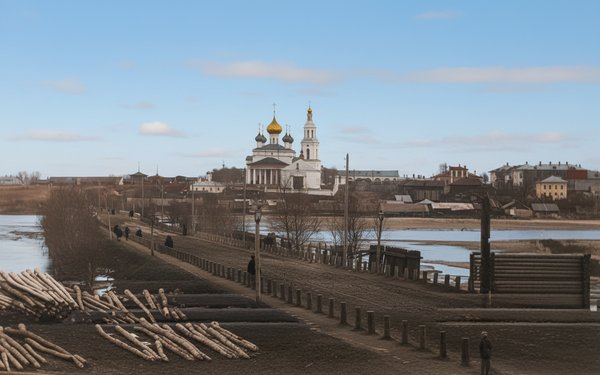Бежецк в прошлом.