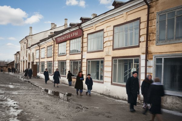 Бежецк в прошлом.