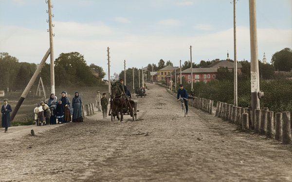 Бежецк в прошлом.