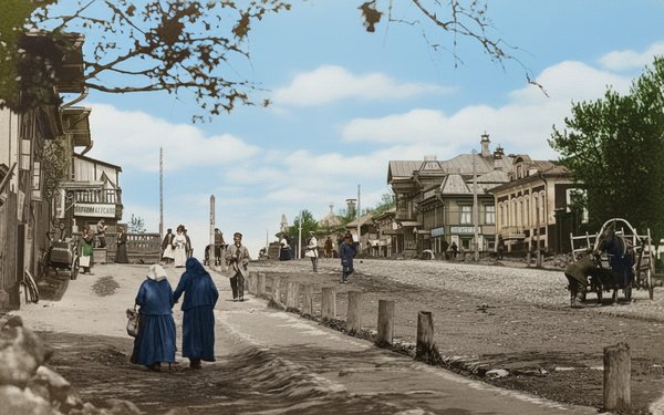 Бежецк в прошлом.